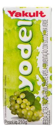 Imagem de Kit C/6 Bebida Láctea Fermentada Yodel Uva Verde 210ml