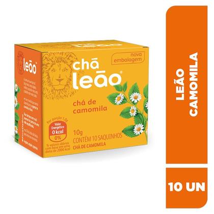 Imagem de Kit c/ 6 Cha Leao camomila em sache 10g 10un