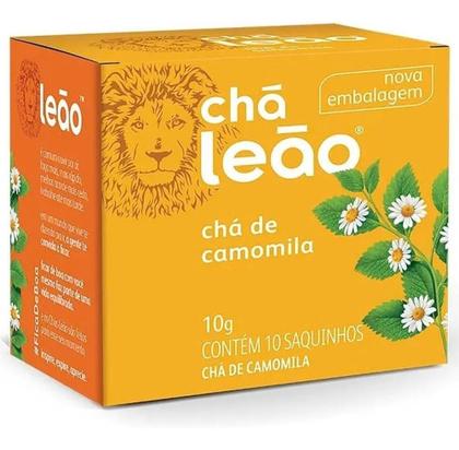 Imagem de Kit c/ 6 Cha Leao camomila em sache 10g 10un