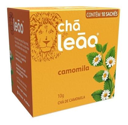Imagem de Kit c/ 6 Cha Leao camomila em sache 10g 10un