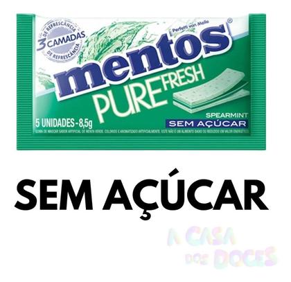 Imagem de Kit c/ 6 Chicletes Mentos Spearmint 8,5g