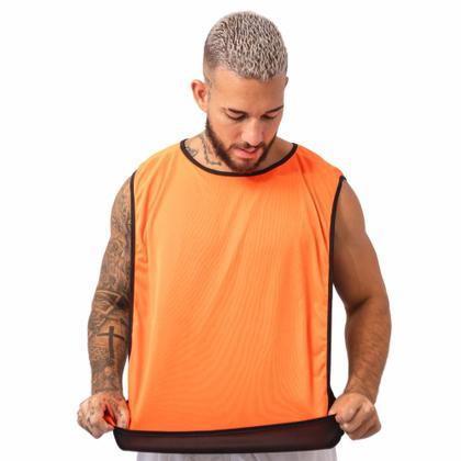 Imagem de Kit C/6 Coletes Dupla Face de Futebol Treino Jogo 1 Fit