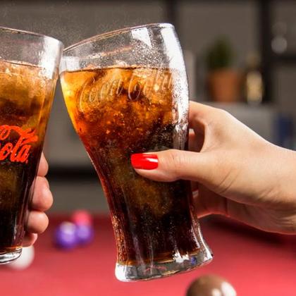 Imagem de Kit c/6 Copos Coca-cola 470ml Contour Nadir Vidro Transp.