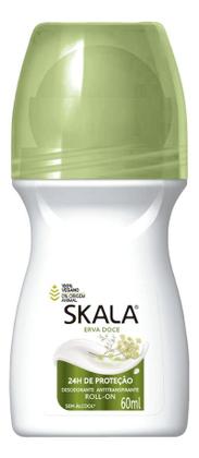 Imagem de Kit C/6 Desodorante Roll-on Skala 60ml Feminino Erva Doce