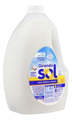 Imagem de Kit c/ 6 Lava-Roupas Liquido Coco Girando Sol 5L