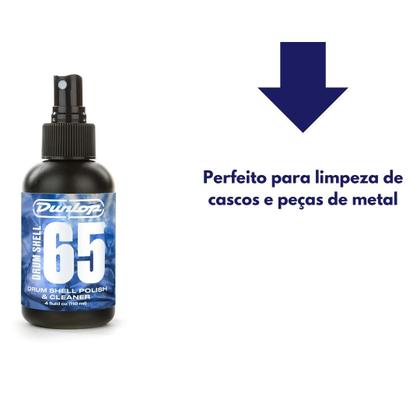 Imagem de Kit c/ 6 Limpador para Bateria 118 ml cada F65 Dunlop 1124