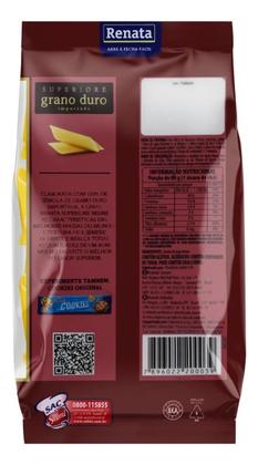 Imagem de Kit c/ 6 Macarrao de Semola de Trigo Grano Duro Penne Renata