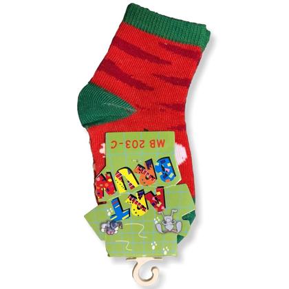 Imagem de Kit c/ 6 Meia Antiderrapante Bebê Menino Artbrun