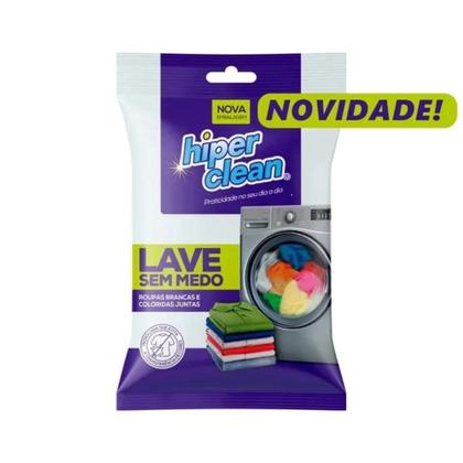Imagem de Kit C/6 Pct 120 Lenços Lave Sem Medo Anti Mancha Hiperclean