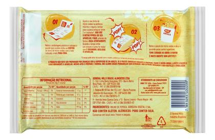 Imagem de Kit c/ 6 Pipoca para Micro-Ondas Natural com Sal Yoki