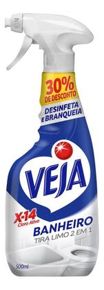 Imagem de Kit c/ 6 Spray Tira Limo Veja Banheiro X14 500ml