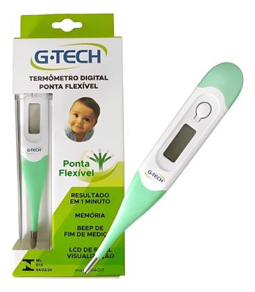 Imagem de Kit c/ 6 Termometro Clinico Veterinario Digital Ponta