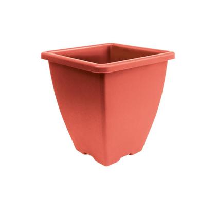 Imagem de Kit C/6 Vaso Balbec 50 cm Marrom Decorativo Para plantas - BRASAMI