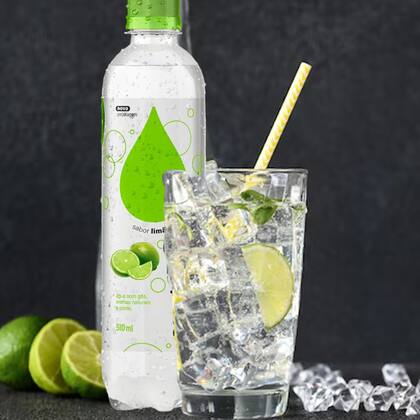 Imagem de Kit c/ 6und Água com Gás Sabor Limão CRYSTAL 510ml