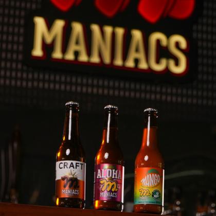 Imagem de Kit c/ 6und Cerveja MANIACS MANGO 355ml