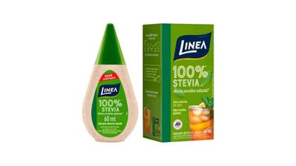 Imagem de Kit c/ 8 Adoçante Líquido Linea Stevia s/ Gluten 60ml