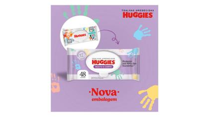 Imagem de Kit c/ 96 Lenços Umedecidos Huggies Rosto e Corpo