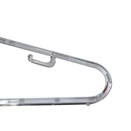 Imagem de Kit C/ 99 Cabide De Acrilico Transparente C/ Gancho Organizador P/ Roupas Paramount