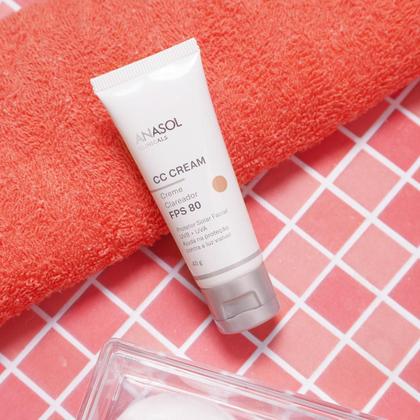 Imagem de Kit C2 CC Cream Clareador Com Cor FPS80 40g - Anasol