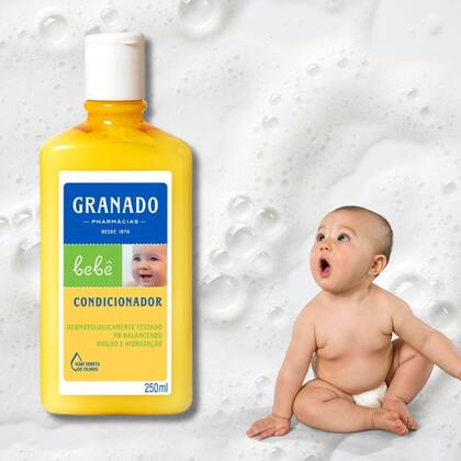 Imagem de Kit C2 Condicionador Bebe Tradicional 250ml - Granado