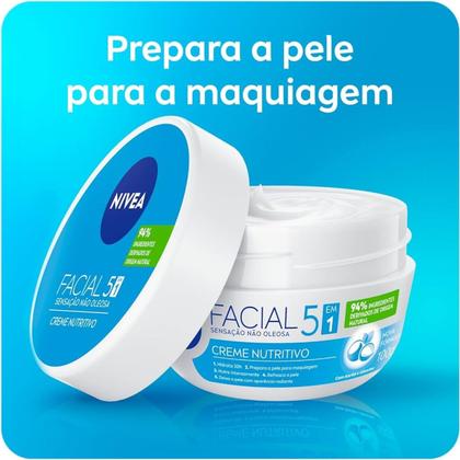 Imagem de Kit C2 Creme Nutritivo Facial Sensação não Oleosa 100g-Nivea