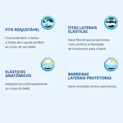 Imagem de Kit C2 Fralda Descartável Infantil XG Jumbinho - Mili Baby