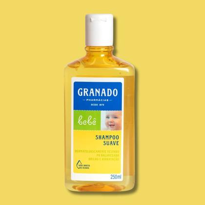 Imagem de Kit C2 Shampoo Suave Tradicional 250ml Bebe - Granado