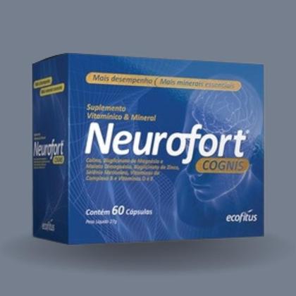 Imagem de Kit C2 Suplemento Vitamínico Neurofort Cognis C60 - Ecofitus