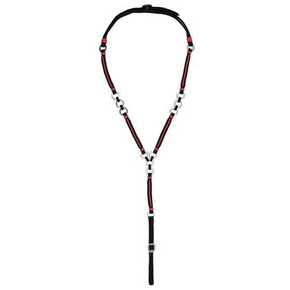 Imagem de Kit Cabeçada e Peitoral trançados de corda - Preta SV5228