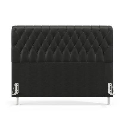 Imagem de Kit Cabeceira Bellatrix 140 e Calçadeira Sagitarius Veludo Aradecor 