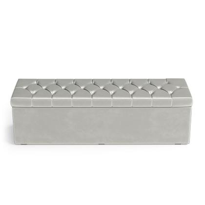 Imagem de Kit Cabeceira Bellatrix 140 e Calçadeira Sagitarius Veludo Aradecor 