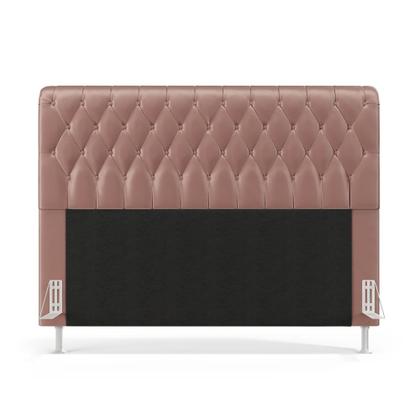 Imagem de Kit Cabeceira Bellatrix 140 e Calçadeira Sagitarius Veludo Aradecor 