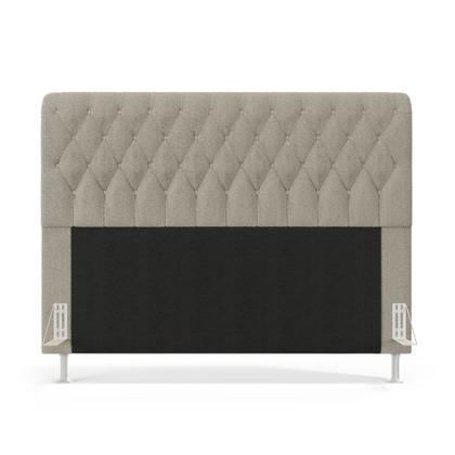 Imagem de Kit Cabeceira Bellatrix 195 e Calçadeira Sagitarius Bouclê Aradecor