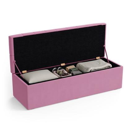 Imagem de Kit Cabeceira Bellatrix 195 e Calçadeira Sagitarius Sued Aradecor