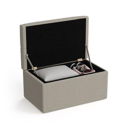 Imagem de Kit Cabeceira Bellatrix 90 e Calçadeira Sagitarius Bouclê Aradecor