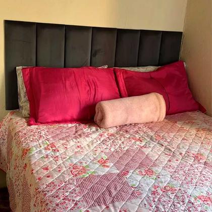 Imagem de Kit Cabeceira Completa Modular Estofada Para todos Modelos de Cama