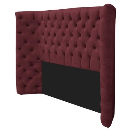 Imagem de Kit Cabeceira e Calçadeira Baú Casal Everest P02 140 cm para cama Box Suede - Doce Sonho Móveis