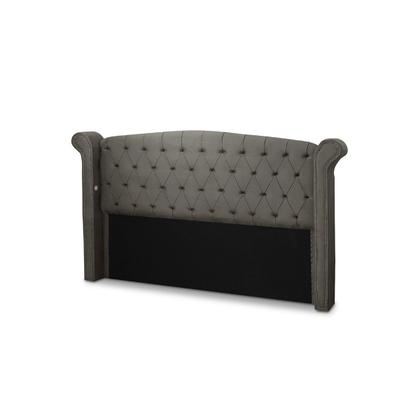 Imagem de Kit Cabeceira Estofada e Recamier Baú Cama Box King Grécia