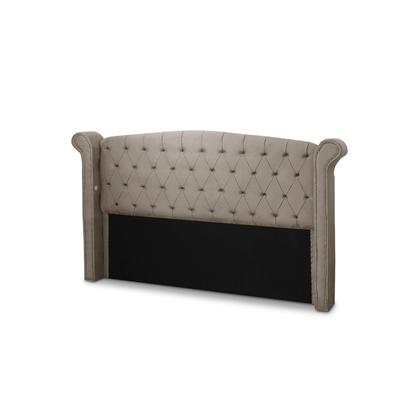 Imagem de Kit Cabeceira Estofada e Recamier Baú Cama Box King Grécia