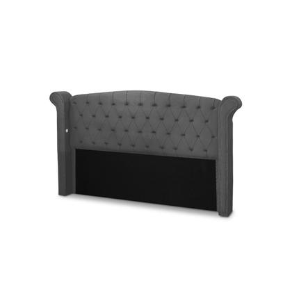 Imagem de Kit Cabeceira Estofada e Recamier Baú Cama Box King Grécia