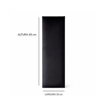 Imagem de KIT Cabeceira Painel Modelo Julia 1,60x56cm Estofado Suede Com Mesa De Cabeceira Madero