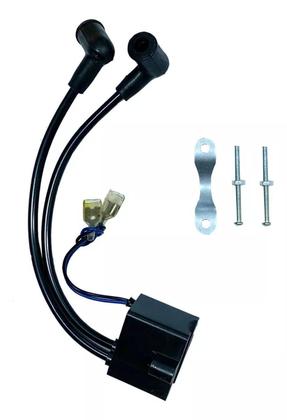Imagem de Kit Cabeçote Duas Velas + Cdi Duplo Bicicleta Motorizada