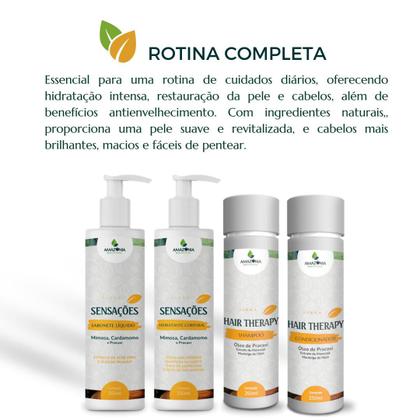 Imagem de Kit Cabelo E Pele Pracaxi: Hidratação Completa E Brilho