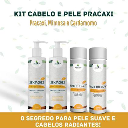 Imagem de Kit Cabelo E Pele Pracaxi: Hidratação Completa E Brilho
