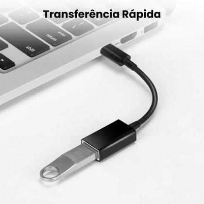 Imagem de Kit Cabo Adaptador USB Tipo C 3.0 2.0 Otg Para Pendrive Celular Tablet - Escolha Seu Kit