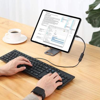 Imagem de Kit Cabo Adaptador USB Tipo C 3.0 2.0 Otg Para Pendrive Celular Tablet - Escolha Seu Kit