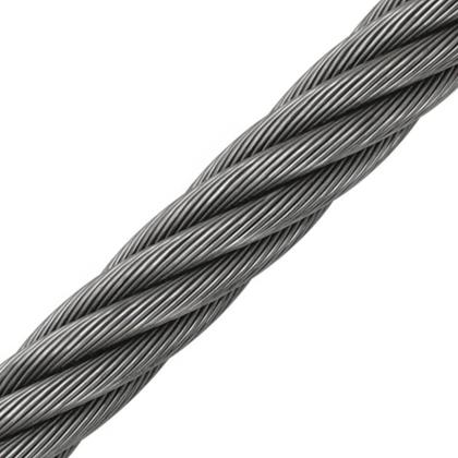 Imagem de Kit Cabo de Aço Polido (E) 3/8 AF 6 x 41, 10 Metros - VONDER