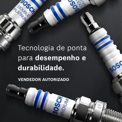 Imagem de Kit Cabo E Vela de Ingnição Original Bosch Volkswagen Gol G5 1.6 8V Total Flex 2008 a 2012