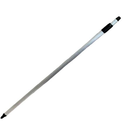 Imagem de Kit Cabo Extensor 1,4 Metros Alumínio Telescópico + 2 Fibras de Limpeza + SUPORTE LT Limpa Tudo Base Articulada Suporte: