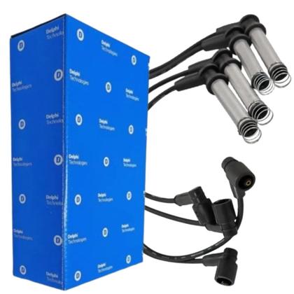 Imagem de Kit Cabo + Jogo Vela Astra Vectra Zafira 1.8 2.0 8v Gasolina